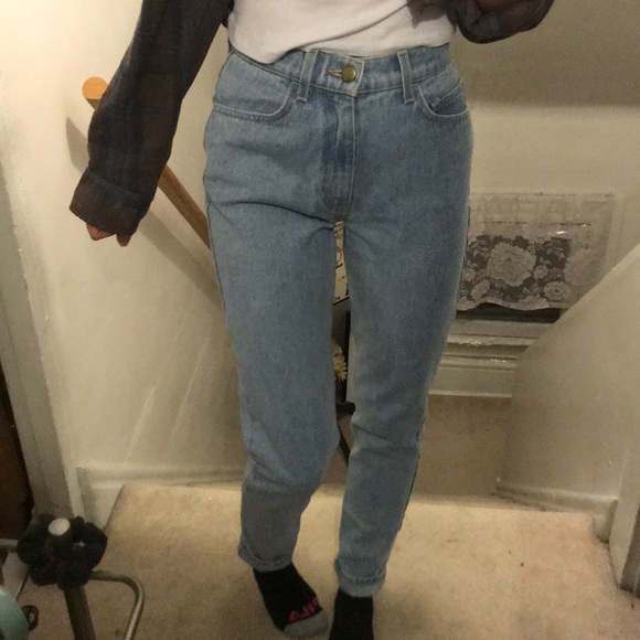 American Apparel Denim - AA mom jeans